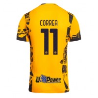 Dres Inter Milan Joaquin Correa #11 Tretina 2024-25 Krátky Rukáv